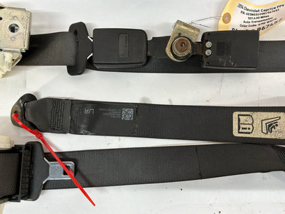 2014 Chevy Caprice PPV Rear Seatbelt Seat Belt Retractor Set OEM
