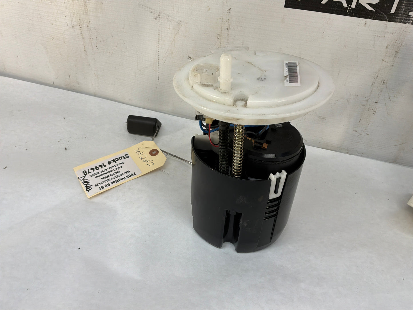 2008 Pontiac G8 GT Gas Fuel Pump Level Sending Unit Assembly OEM