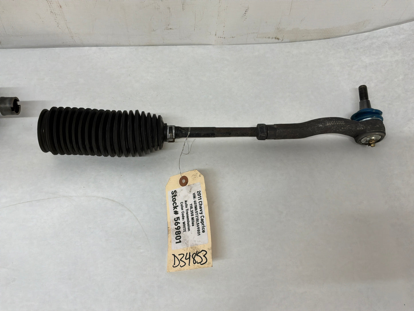 Rack and pinion - Day's Parts Yard