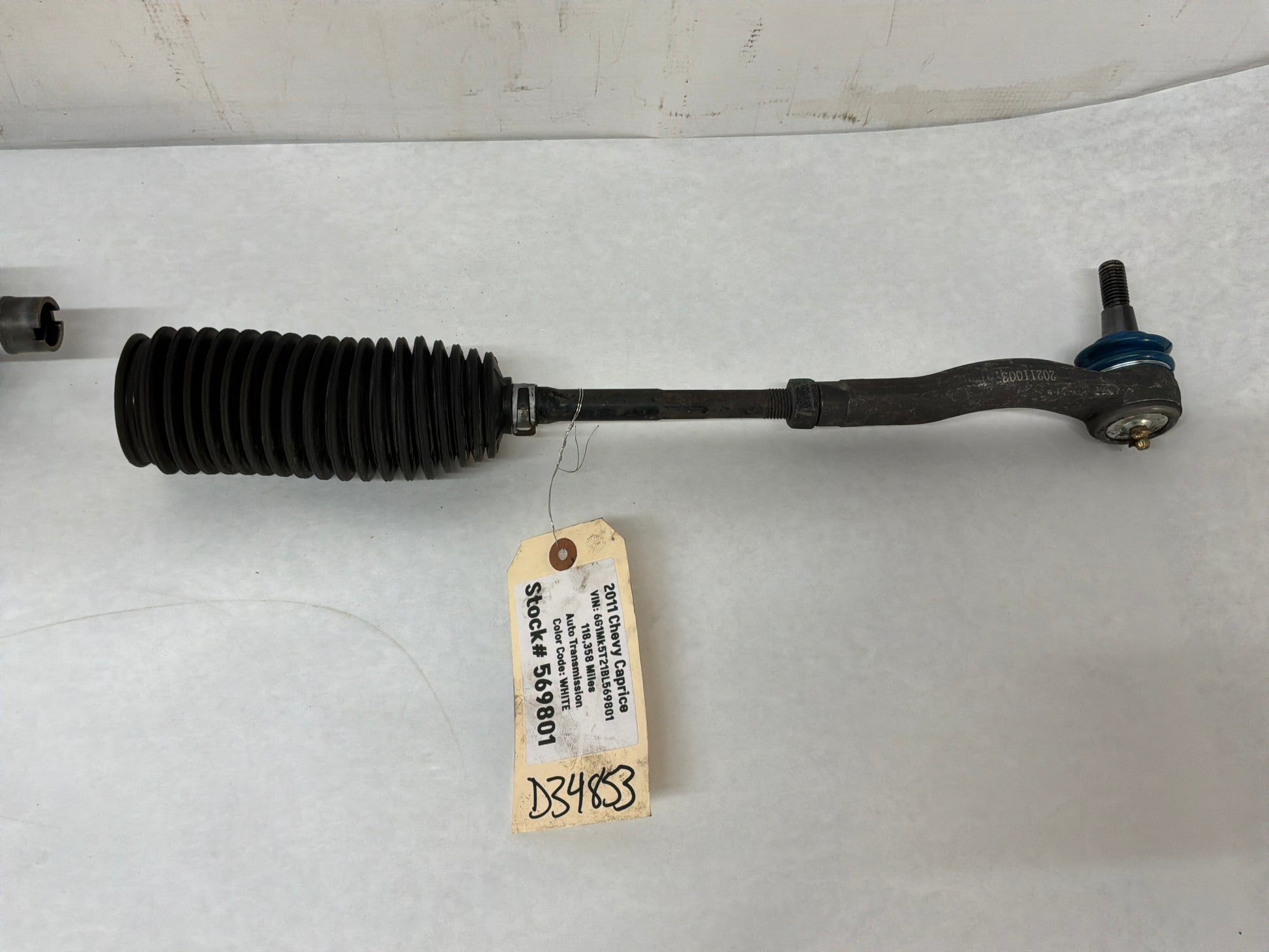 Rack and pinion - Day's Parts Yard