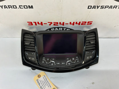 REPICTURE WITH THE RADIO B5487 2017 Chevy SS Sedan Navigation Display Radio CD Player Face Plate Screen Control Bezel Black Trim OEM - Day's Parts Yard