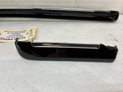 2017 Chevy SS Sedan 3pc Applique Dash Panel Plate Insert Trims OEM