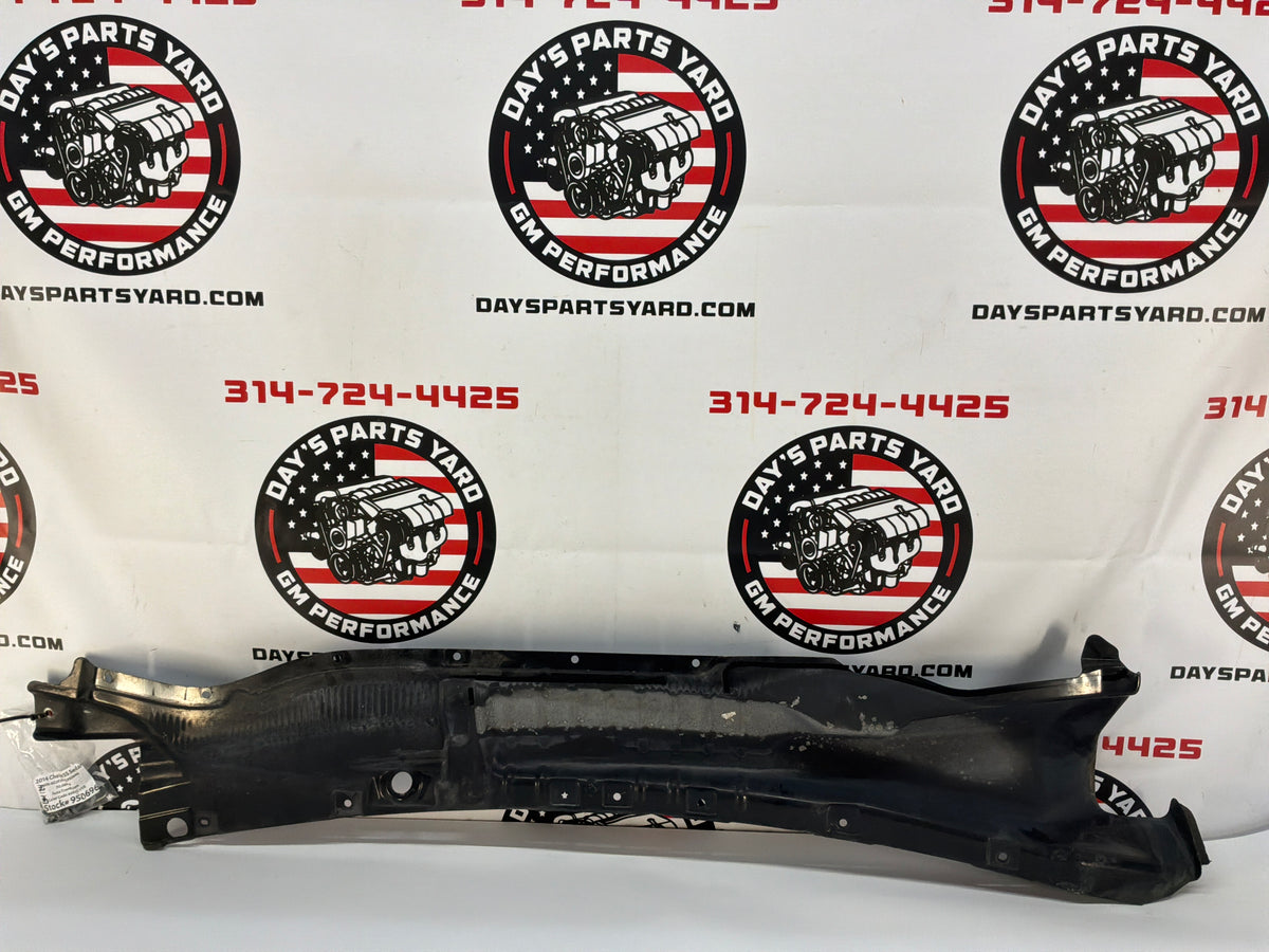 2014 Chevy SS Sedan Windshield Wiper Cowl Base Metal OEM