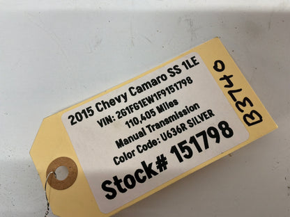 2015 Chevy Camaro SS 1LE Spare Tire Battery Hold Down Nut Bracket OEM