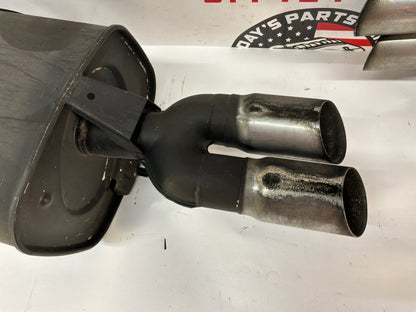 2009 Pontiac G8 GT Factory OEM Exhaust Mufflers Dual Tip OEM - Day's Parts Yard