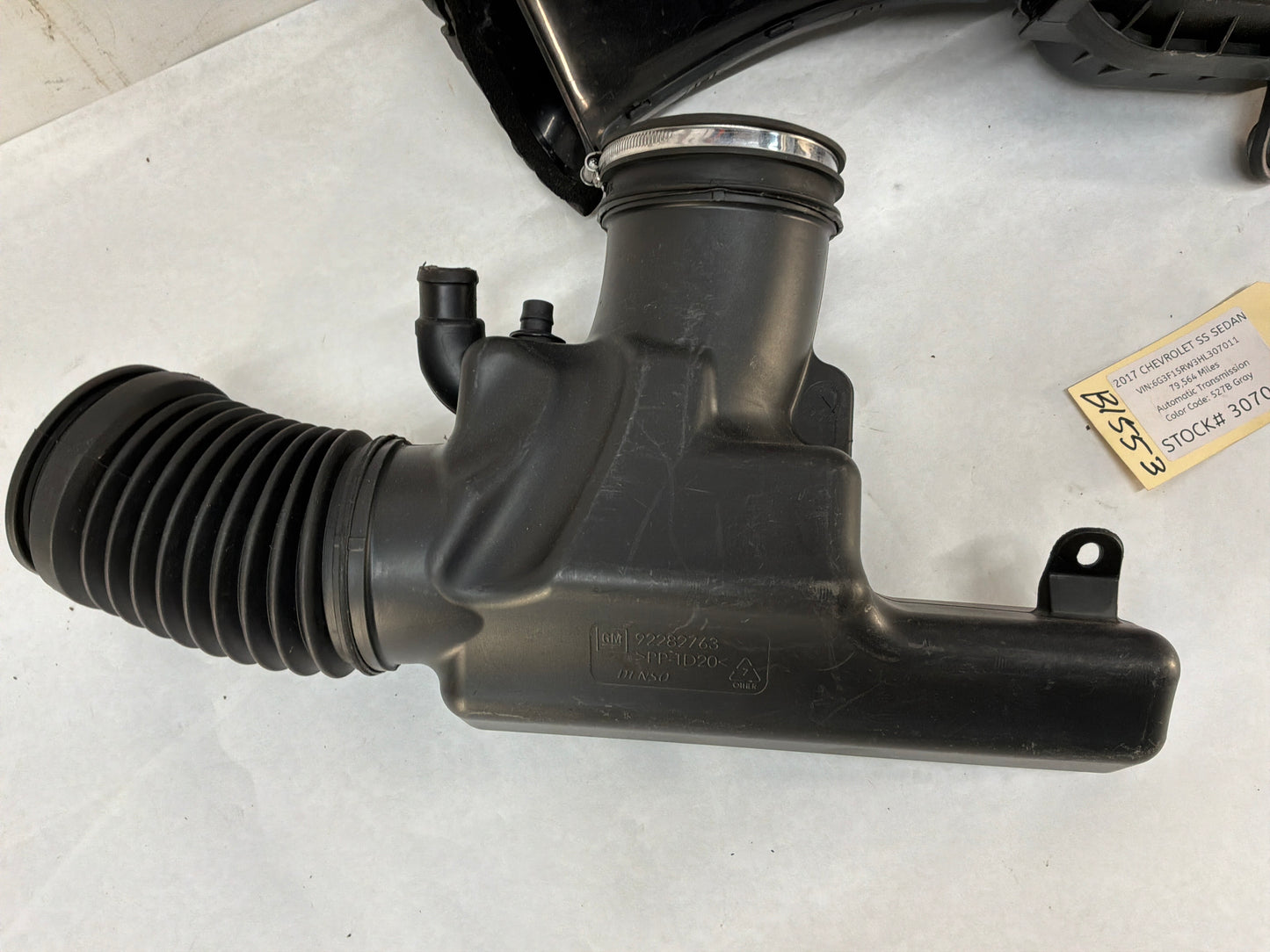 2017 Chevy SS Sedan Factory OEM Air Intake Box Assembly