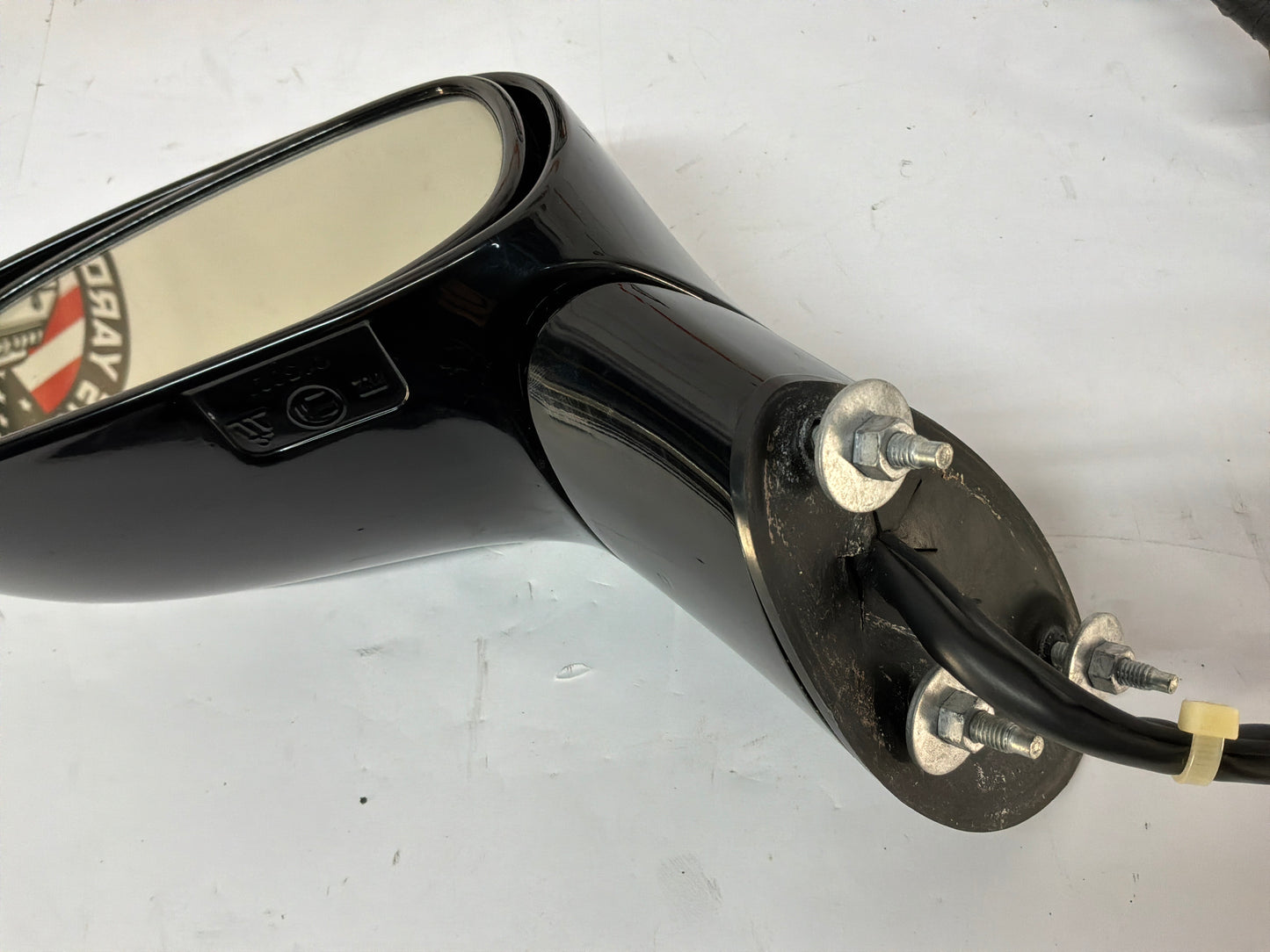 2007 Chevy C6 Corvette Convertible LH Driver Exterior Mirror Black OEM