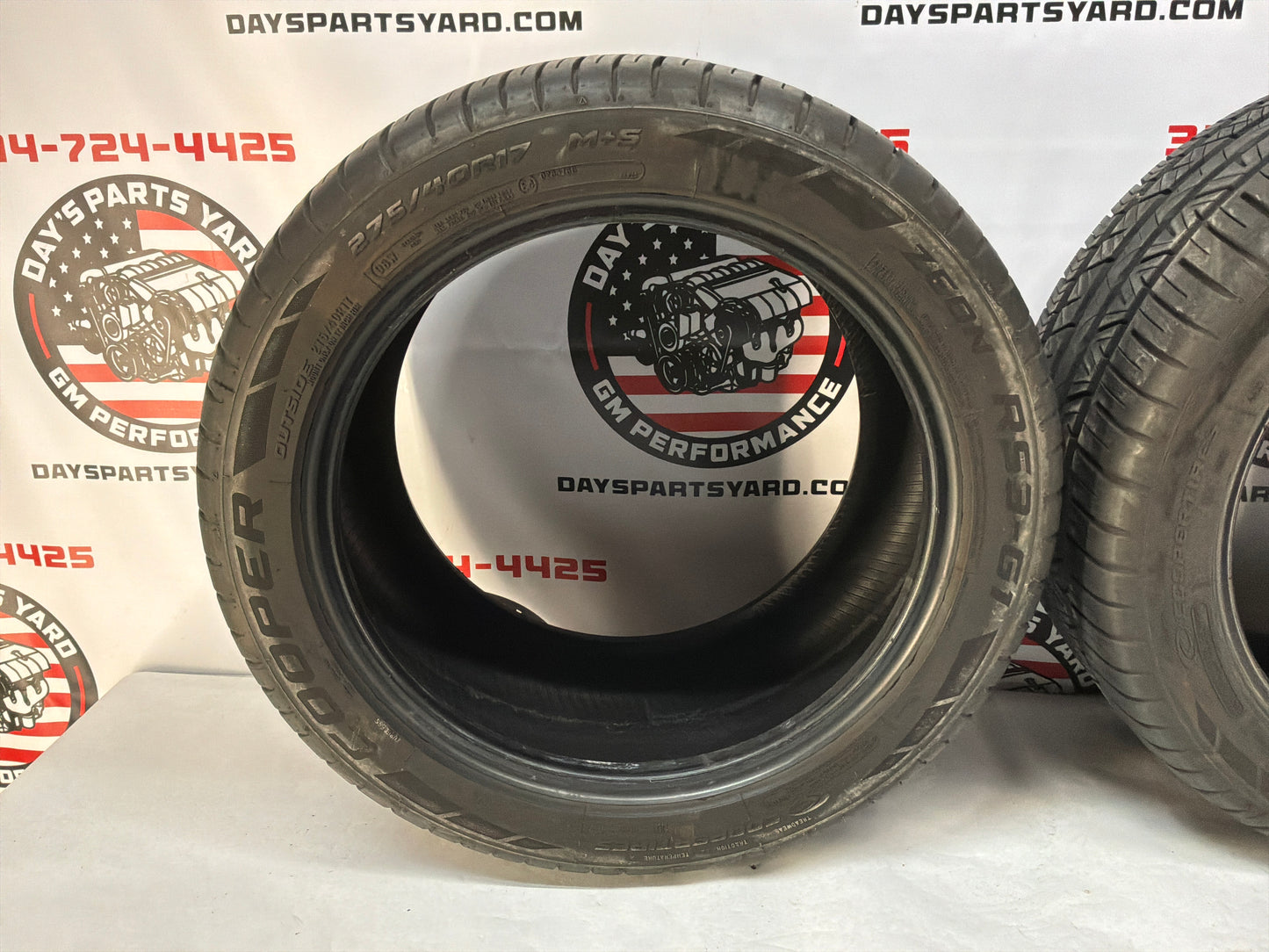 Zeon Cooper Tires 275/40/17 Set of 2