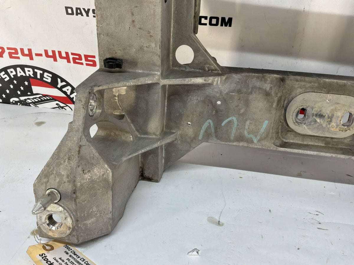 2002 Chevy C5 Corvette Rear Suspension Cradle Subframe Transmission Crossmember OEM