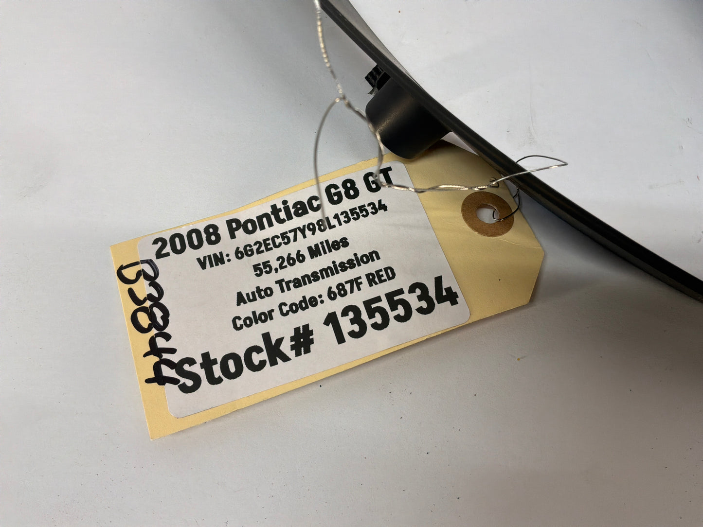 2008 Pontiac G8 GT Speedometer Gauge Cluster Bezel Trim Panel Plate OEM
