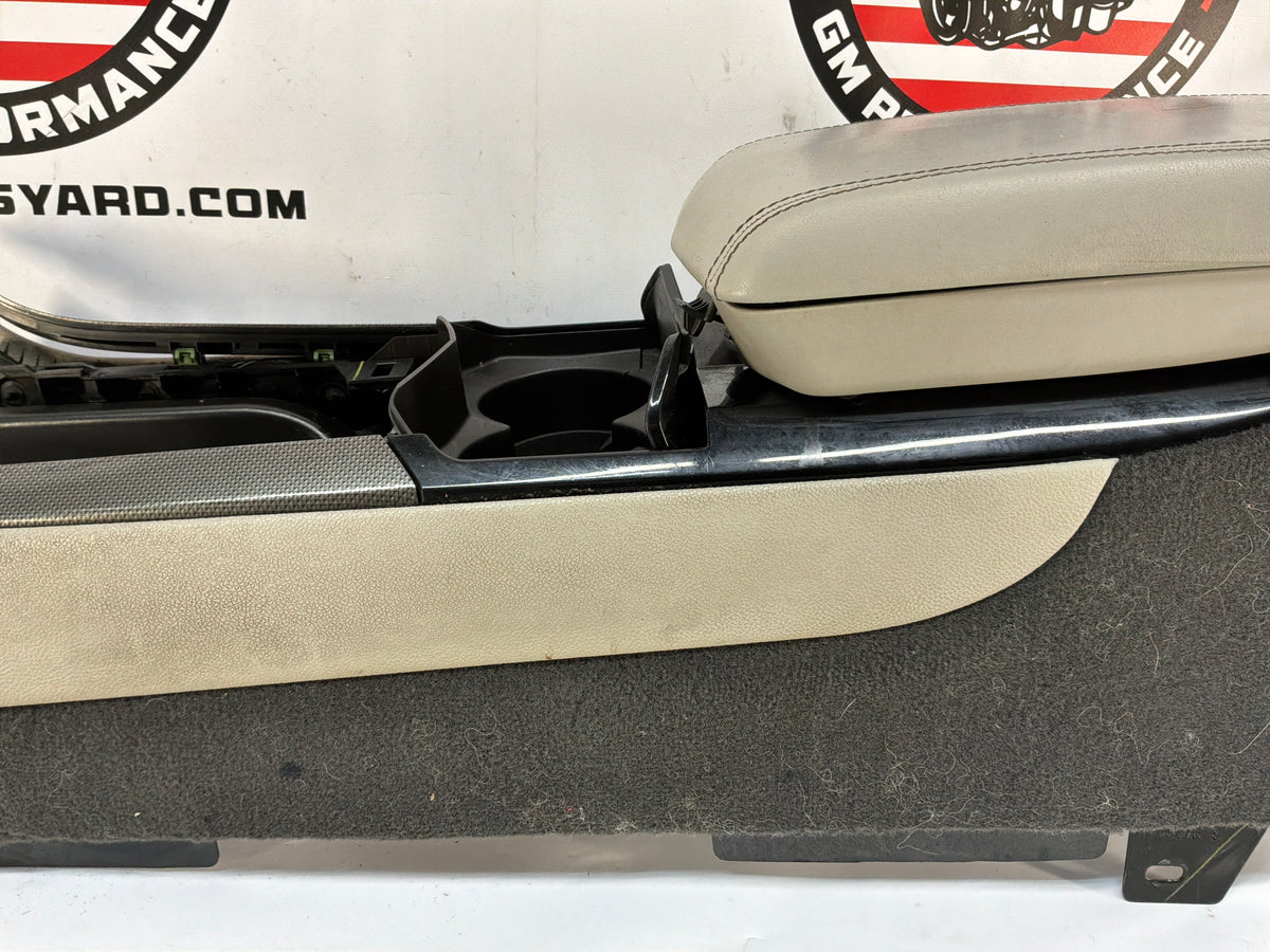 REPICTURE TAKE TRIM OFF AND PUT WITH B4531   2009 Cadillac CTS-V Center Console Armrest Gray Grey OEM - Day's Parts Yard