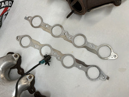 2007 C6 Corvette Convertible RH & LH Exhaust Manifolds OEM