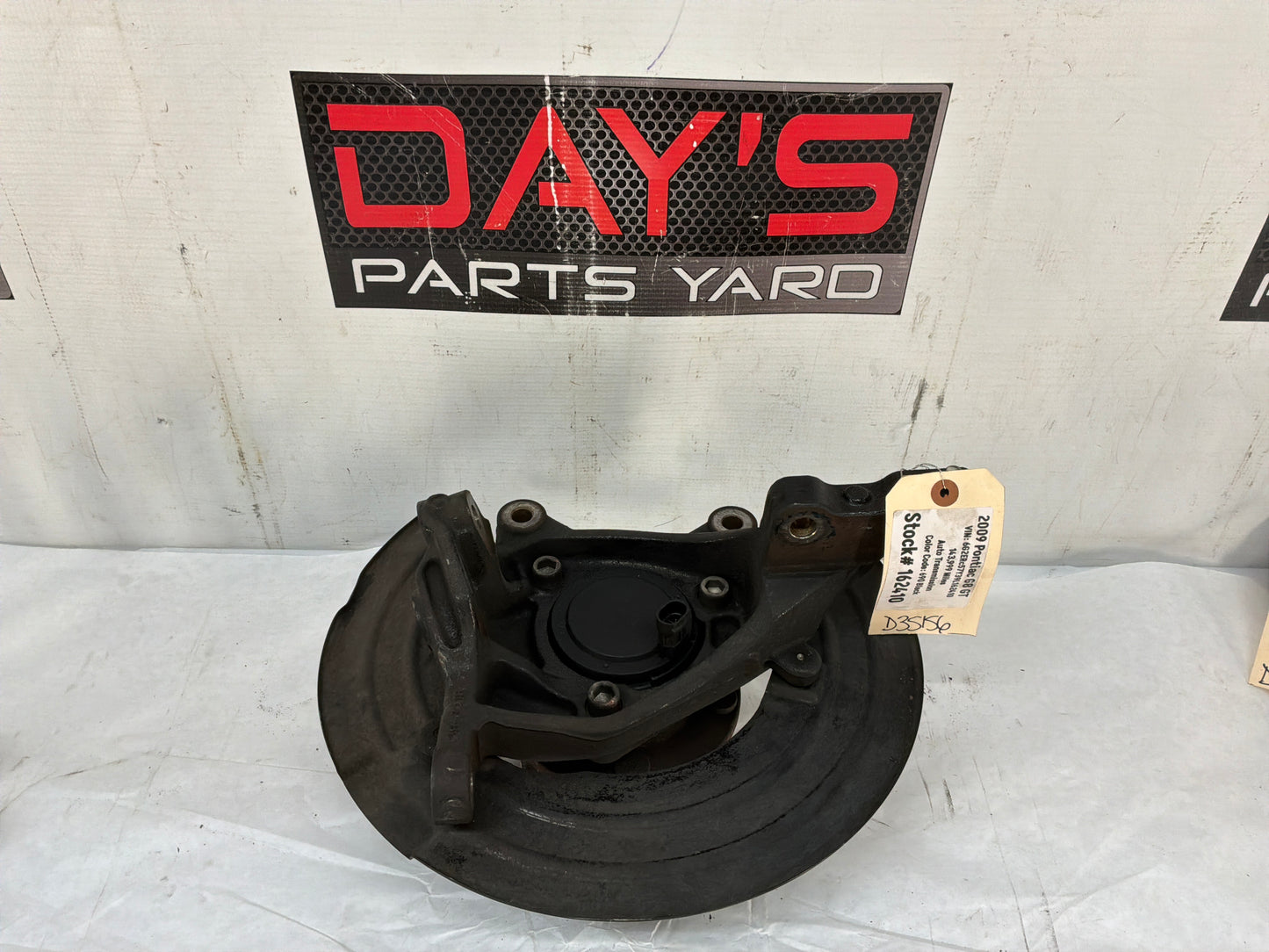 Lh front spindle - Day's Parts Yard
