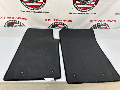 2013 Chevy Camaro ZL1 RH & LH Front Floor Mats Embroidered ZL1 Logo