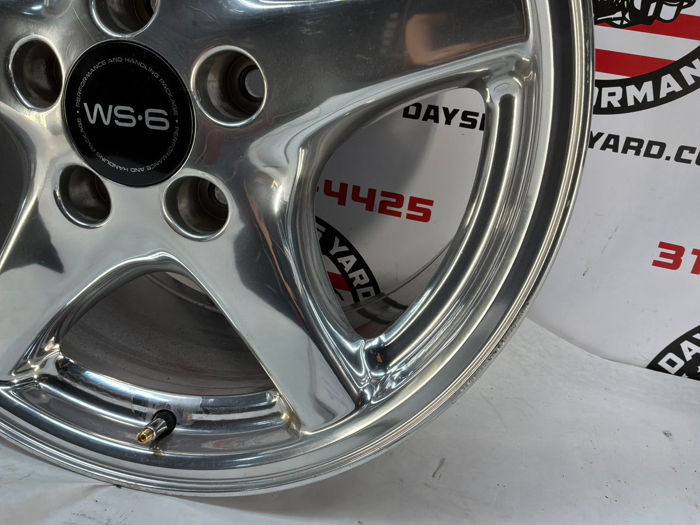 1999 Pontiac Firebird Trans Am Formula WS6 Polished Wheel 17x9
