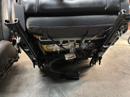 2013 Chevy Camaro ZL1 Seats Black Leather Suede Alcantara Front and Rear OEM