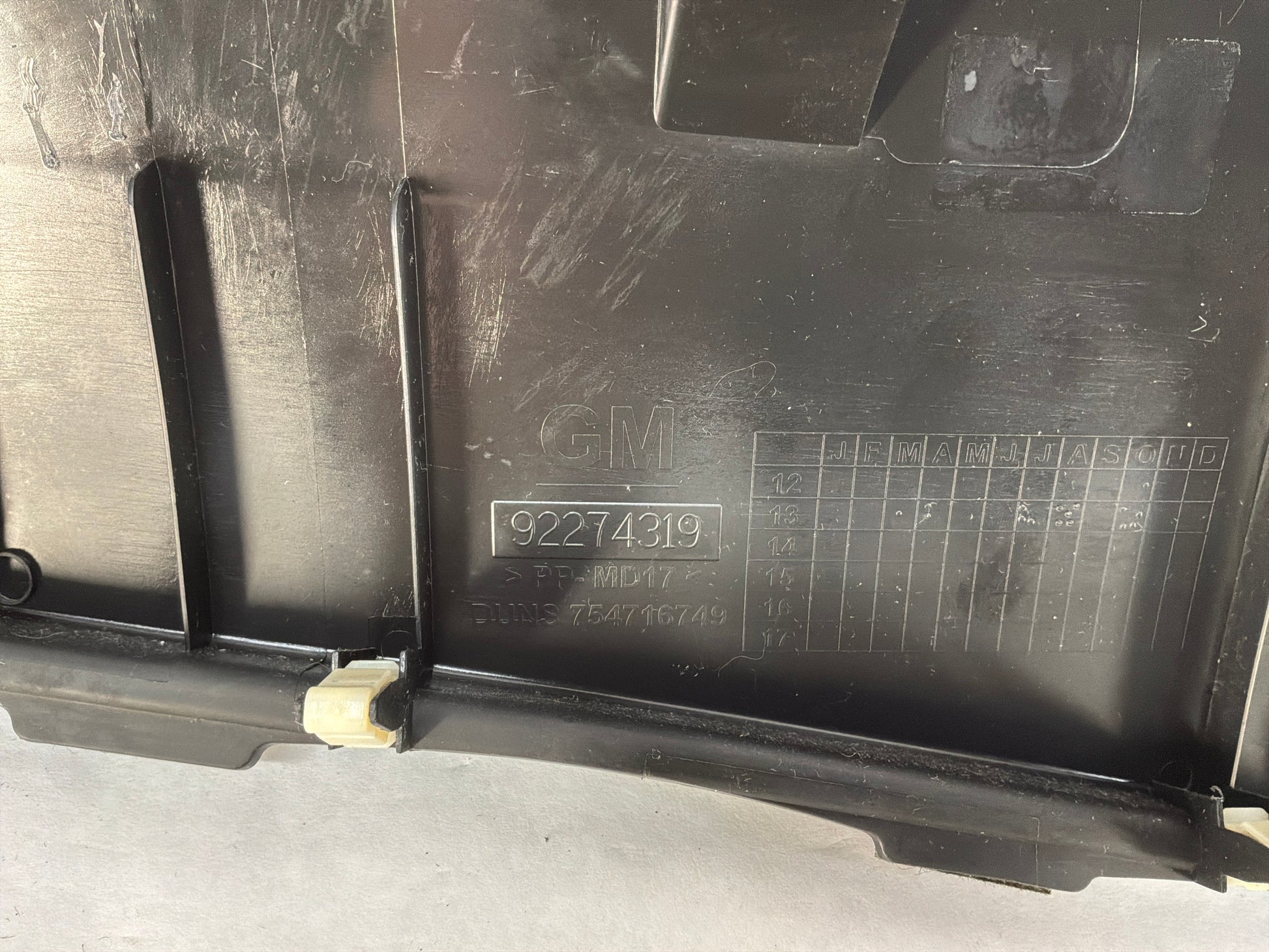 Dash vent - Day's Parts Yard