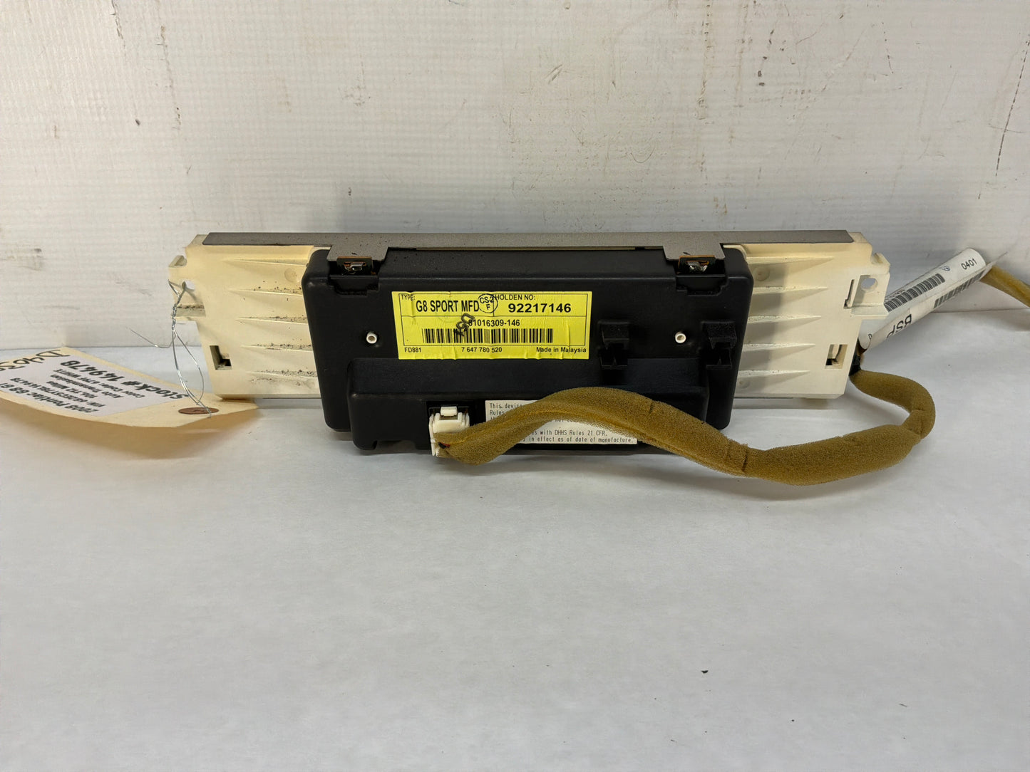 2008 Pontiac G8 GT Atari Dash Gauges Display Unit OEM