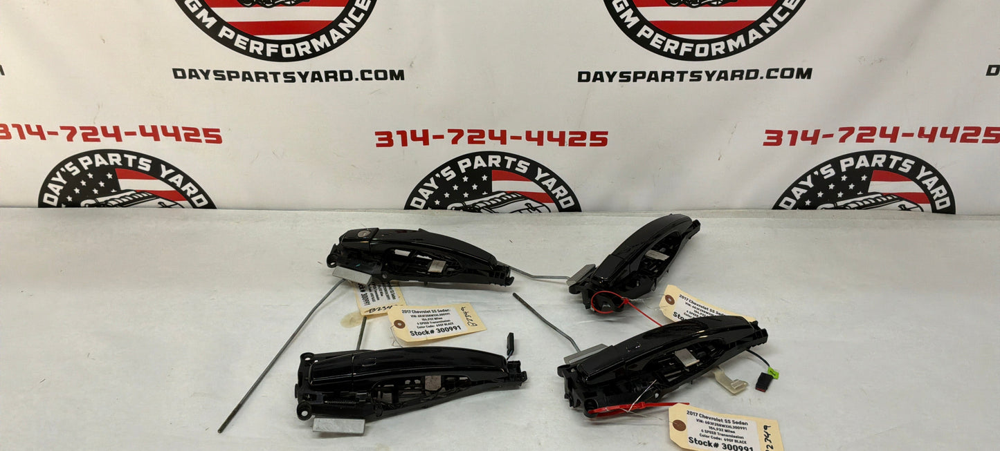 2017 Chevy SS Sedan Exterior Door Handles Set OEM