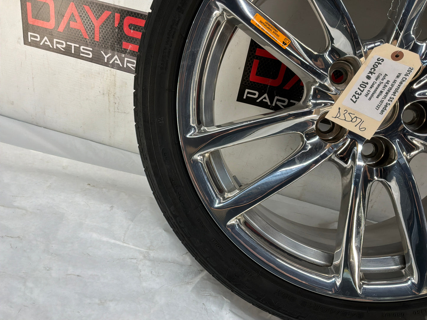 Spare tire - Day's Parts Yard