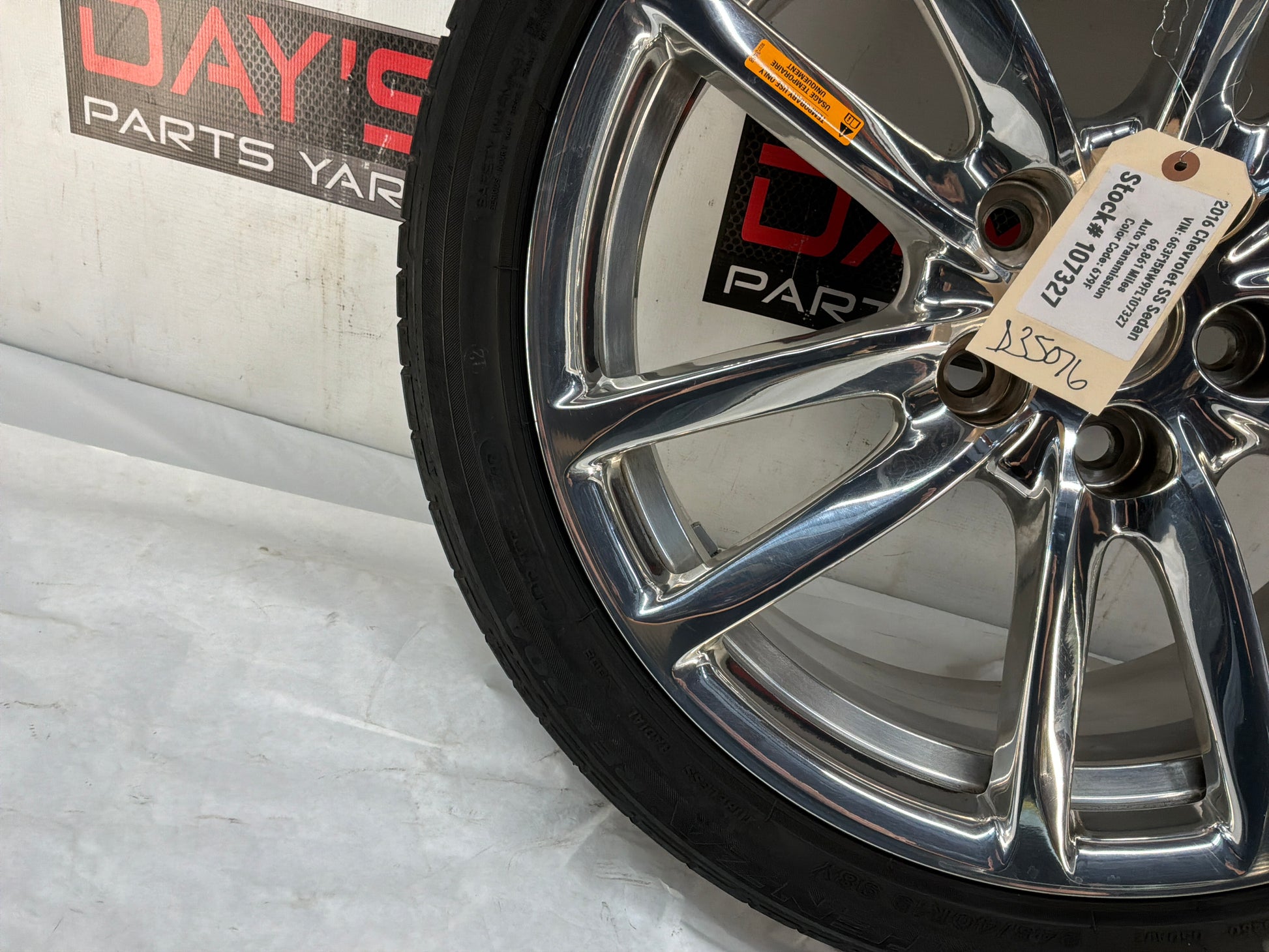 Spare tire - Day's Parts Yard