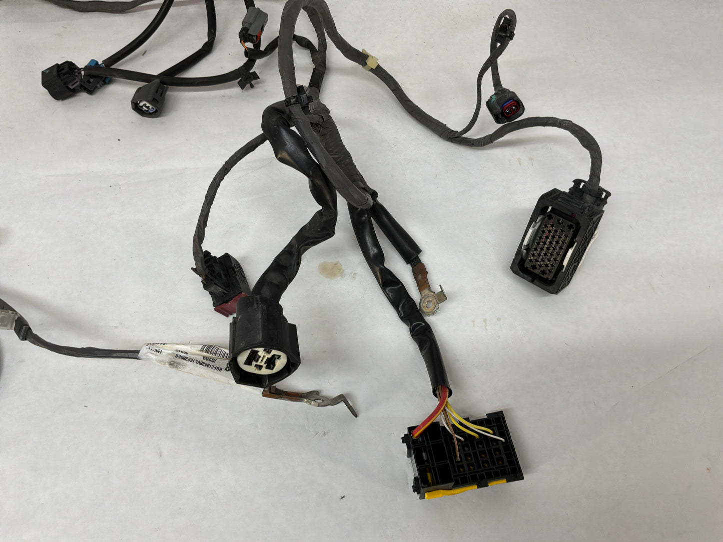 2017 Chevy SS Sedan Radiator Core Support Head Light Lamp Wire Wiring Harness OEM