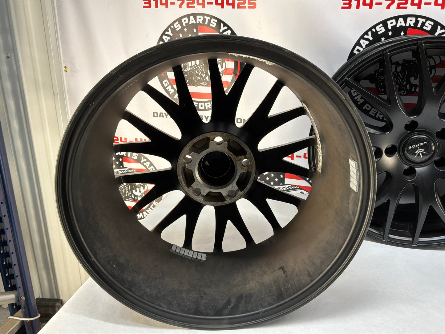 2005 Pontiac GTO 18x8 Verde Saga Aftermarket Wheels Set