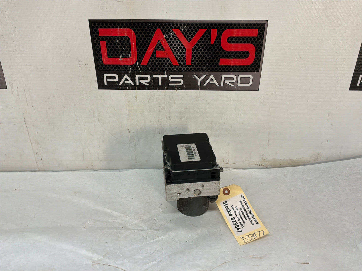 Abs module - Day's Parts Yard