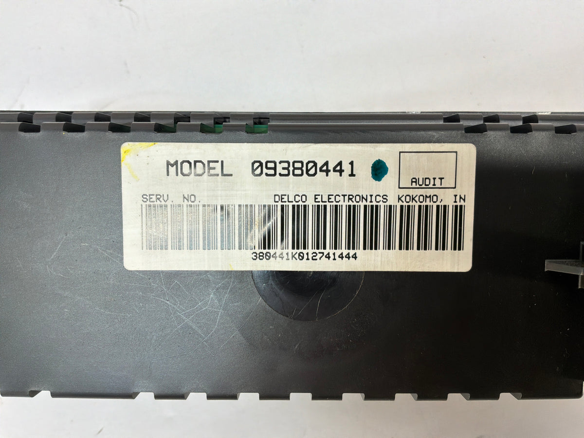 2002 Chevy C5 Corvette Dual Zone Temperature HVAC Dash Climate Control Unit Switch Panel OEM
