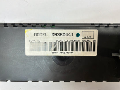 2002 Chevy C5 Corvette Dual Zone Temperature HVAC Dash Climate Control Unit Switch Panel OEM