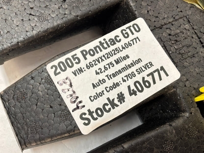 2005 Pontiac GTO Emergency Spare Tire Jack Tool Kit OEM