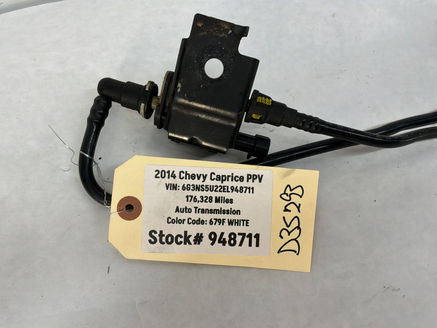 Evap line - Day's Parts Yard