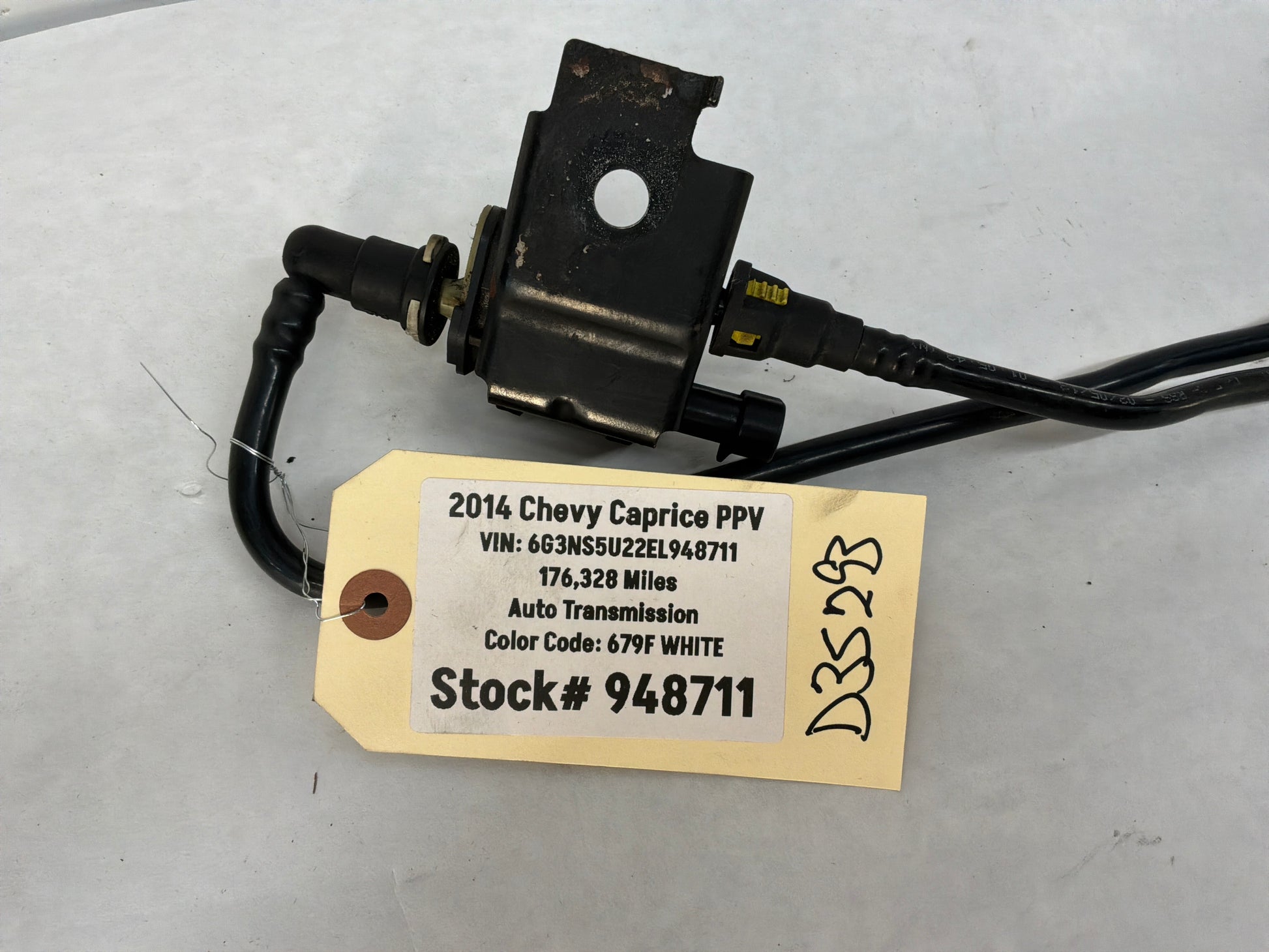 Evap line - Day's Parts Yard