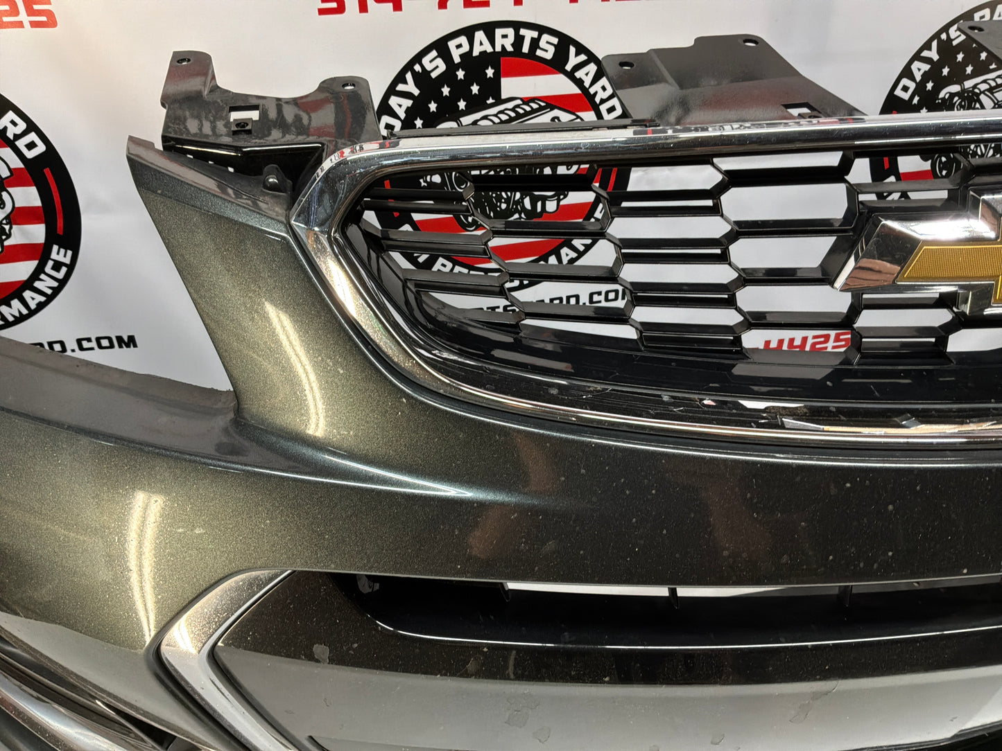 2017 Chevy SS Sedan Complete Front Bumper Fascia Cover Gray OEM