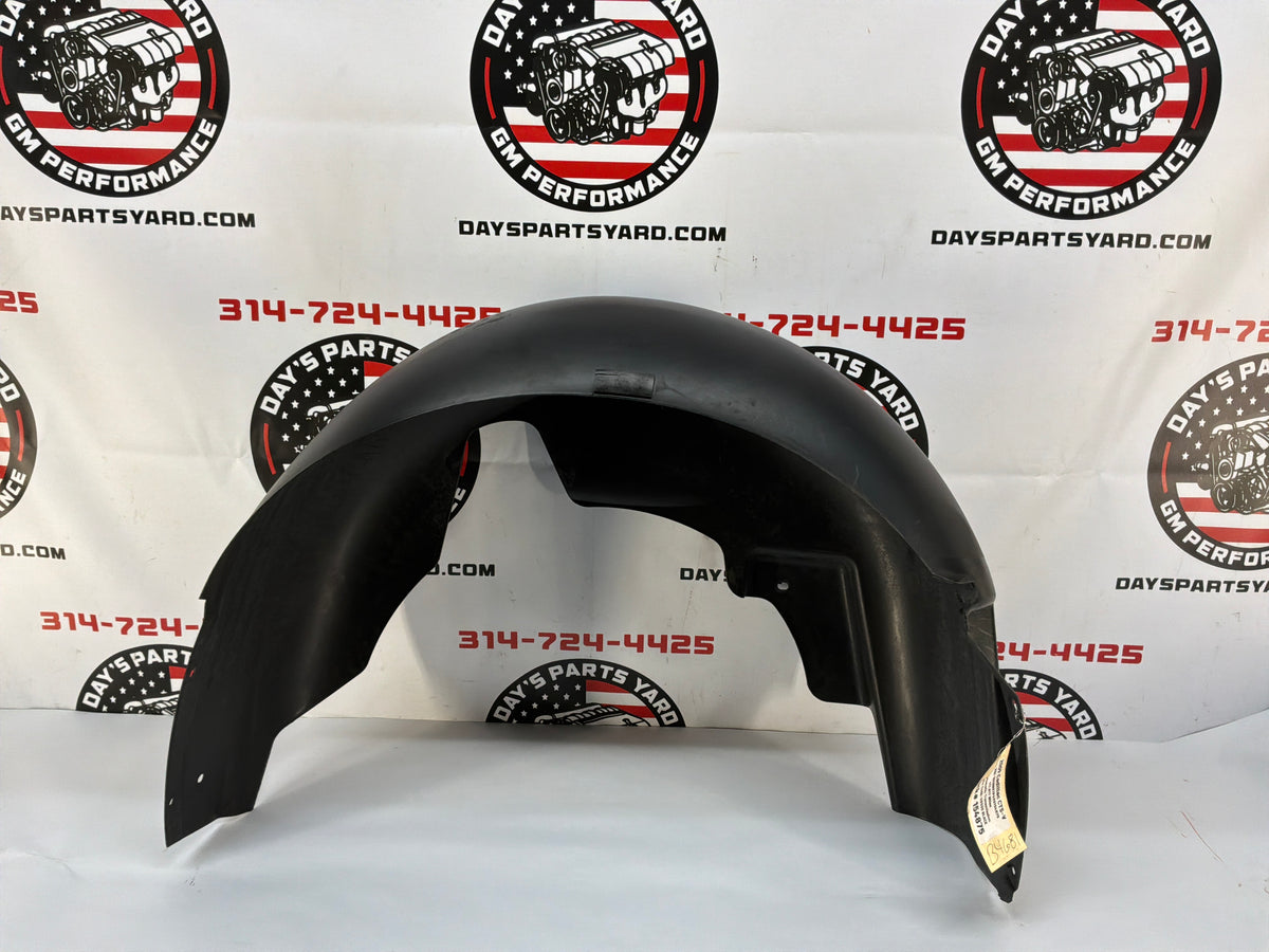 2009 Cadillac CTS-V LH Driver Rear Fender Wheel House Well Liner OEM