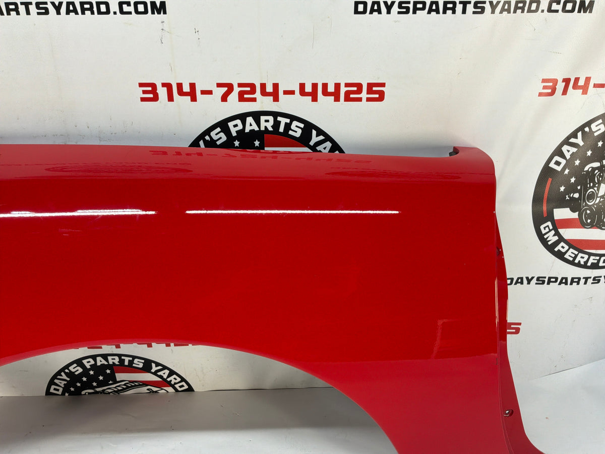 2002 Chevy C5 Corvette Convertible RH Passenger Rear Quarter Fender Red OEM