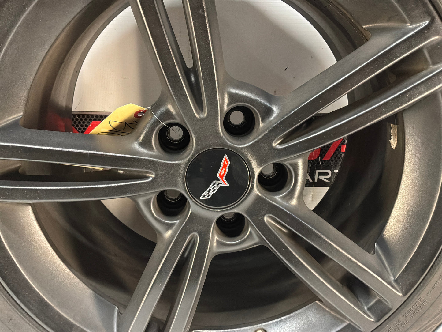Chevy C6 Corvette Wheels and Tires 17x8.5 18x9.5 OEM