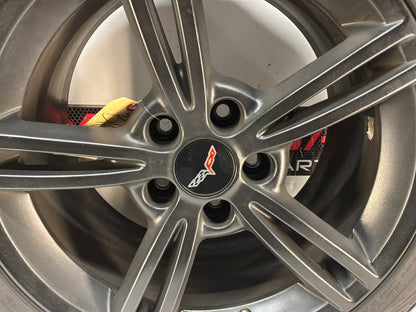 Chevy C6 Corvette Wheels and Tires 17x8.5 18x9.5 OEM