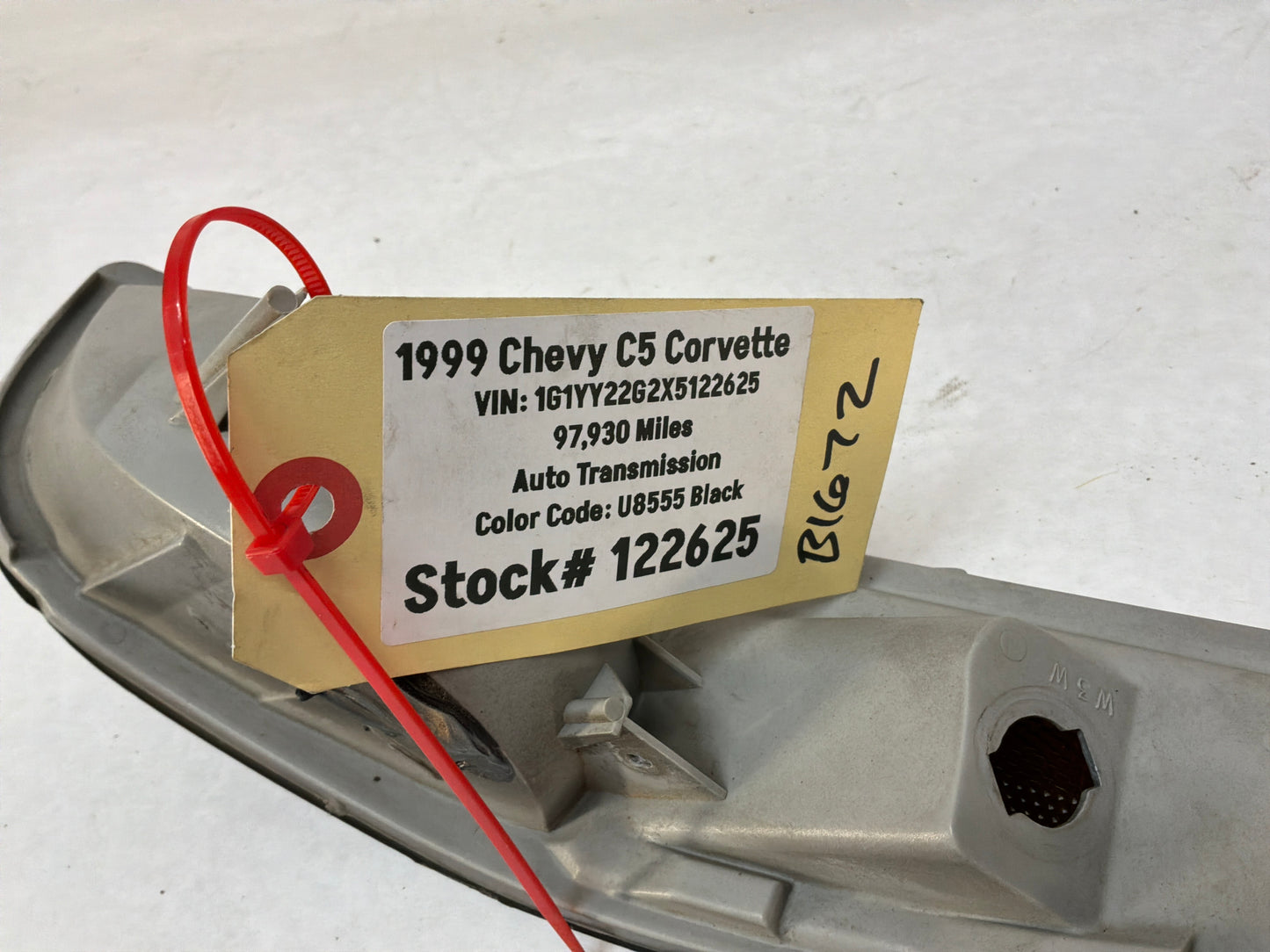 1999 Chevy C5 Corvette RH Passenger Front Signal Turning Lamps Lights Smoke Lens OEM