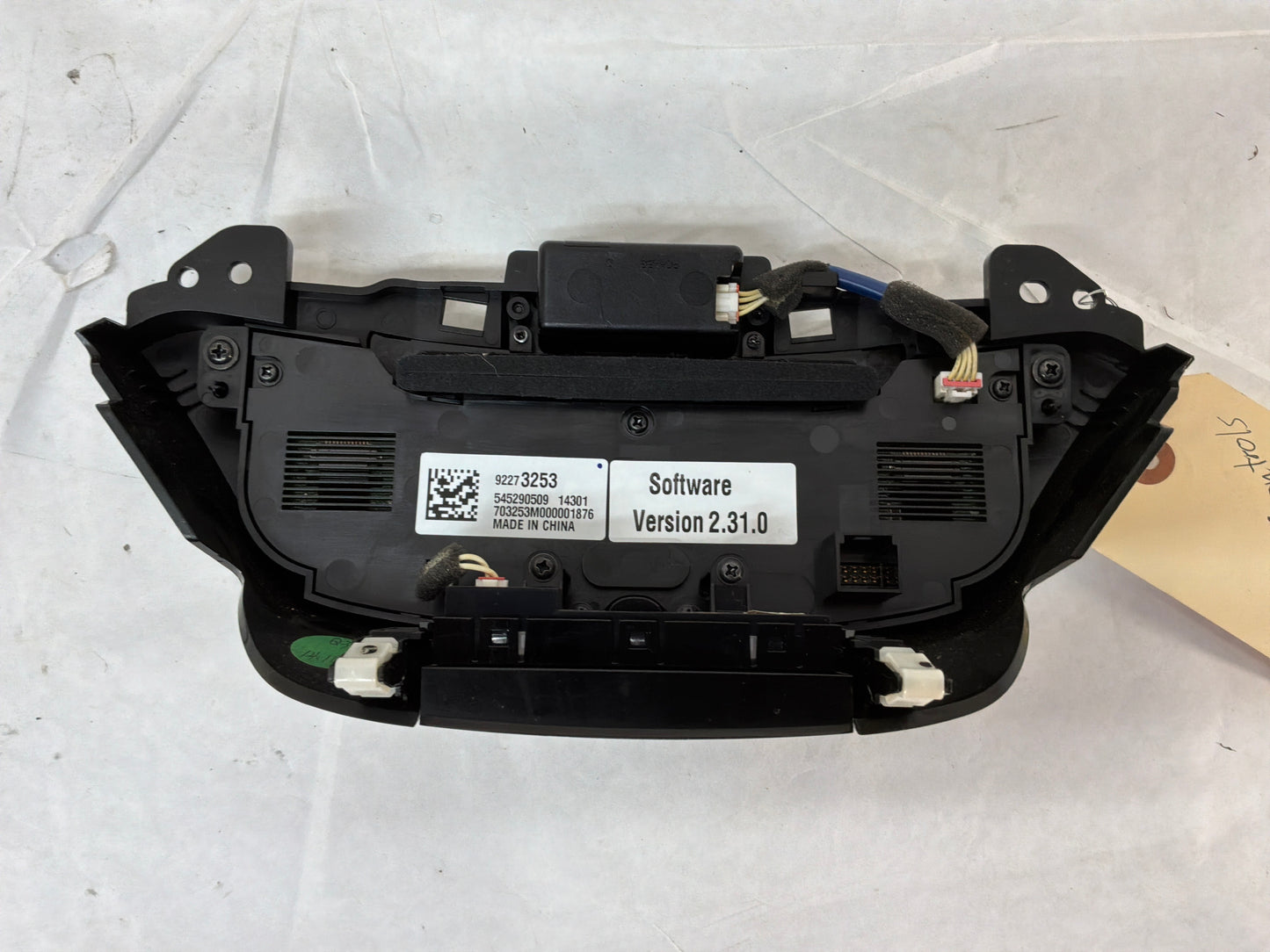 2015 Chevy SS Sedan HVAC Heat & A/C Controls Unit Panel Buttons OEM
