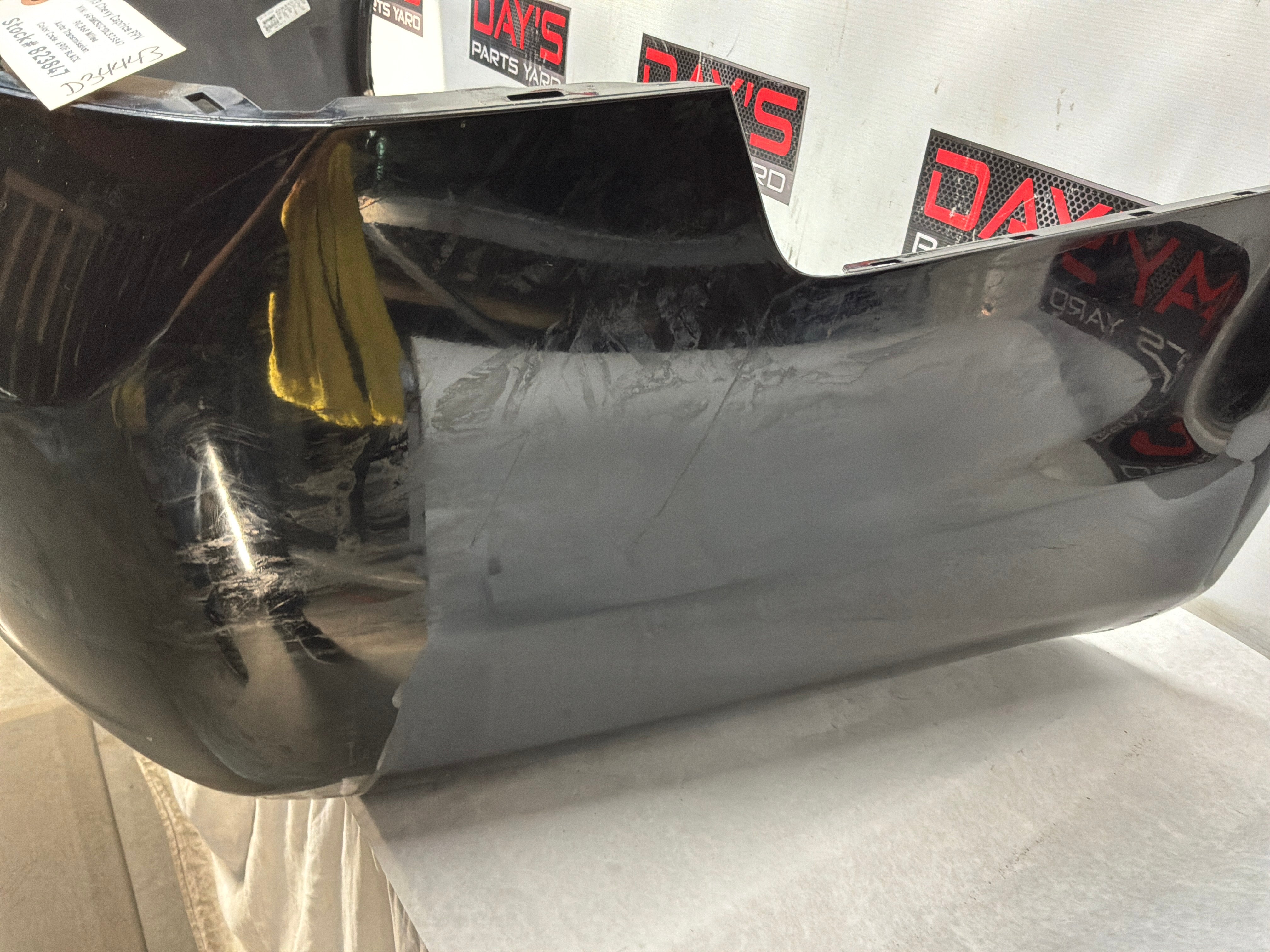 2013 Chevy Caprice PPV Rear Bumper Black OEM