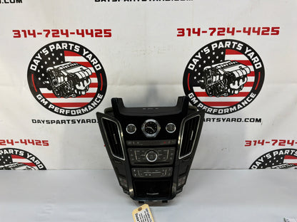 2009 Cadillac CTS-V Radio CD Navigation Climate Control Dash Panel Unit HVAC OEM
