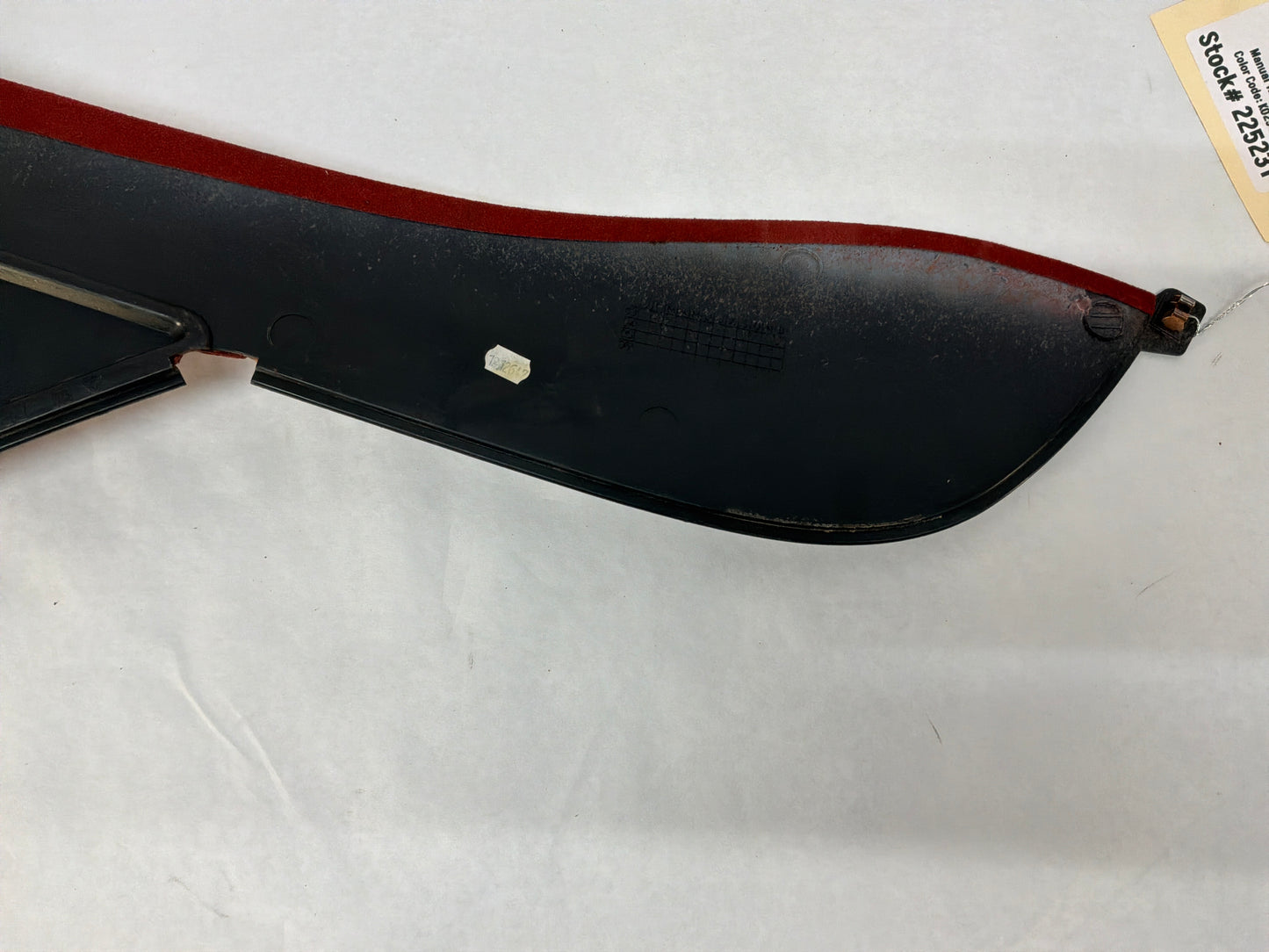 2004 Pontiac GTO RH & LH Console Interior Red Suede Trim Panels OEM