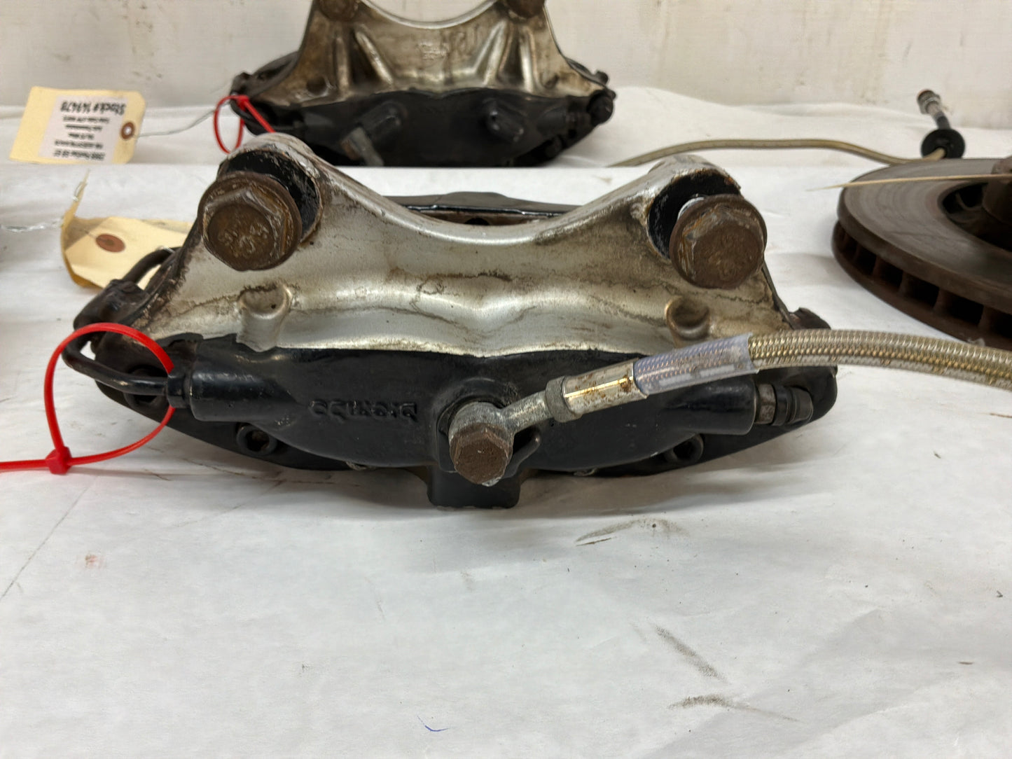2008-09 Pontiac G8 GT Brembo Brake Calipers Front and Rear OEM