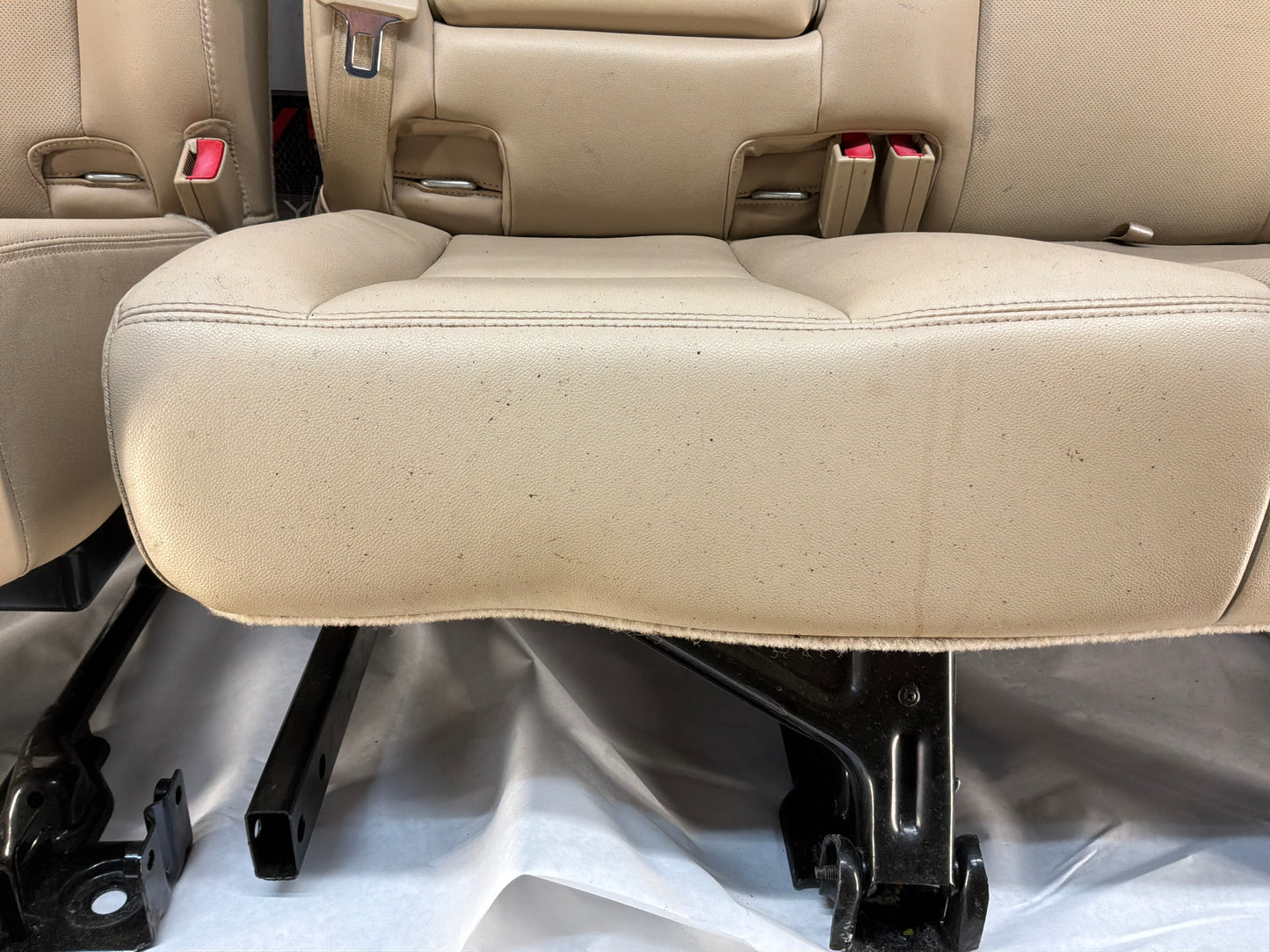 2012 Chevy Avalanche Rear Seats Leather Cashmere OEM