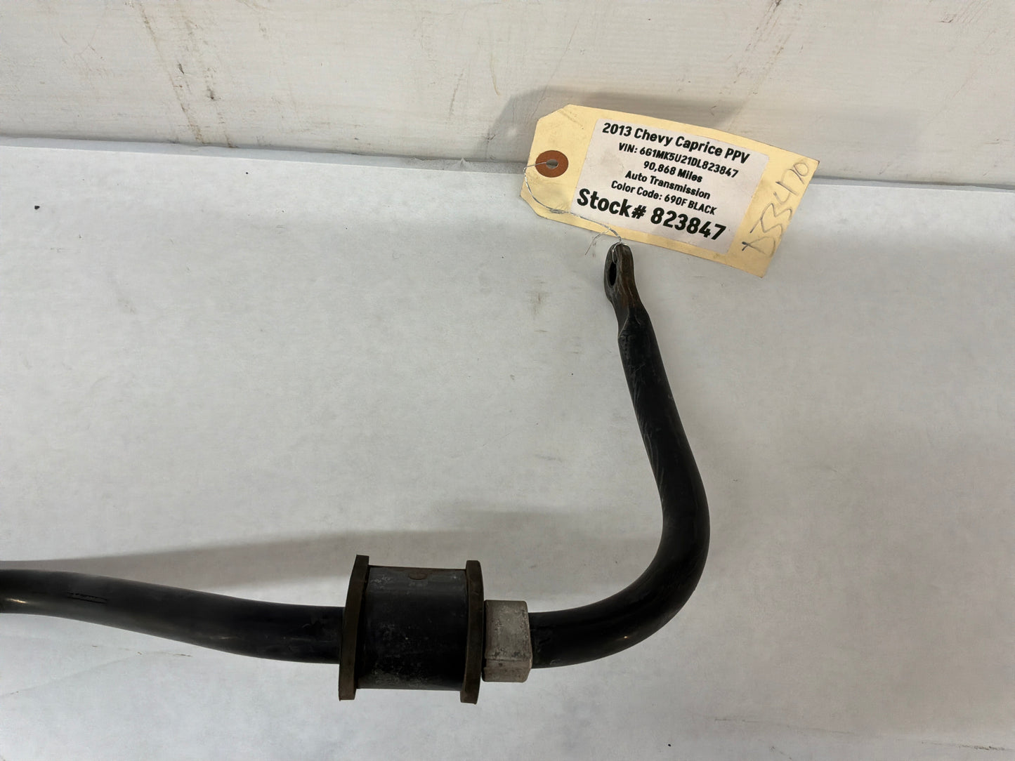 2013 Chevy Caprice PPV Rear Suspension Stabilizer Sway Bar OEM