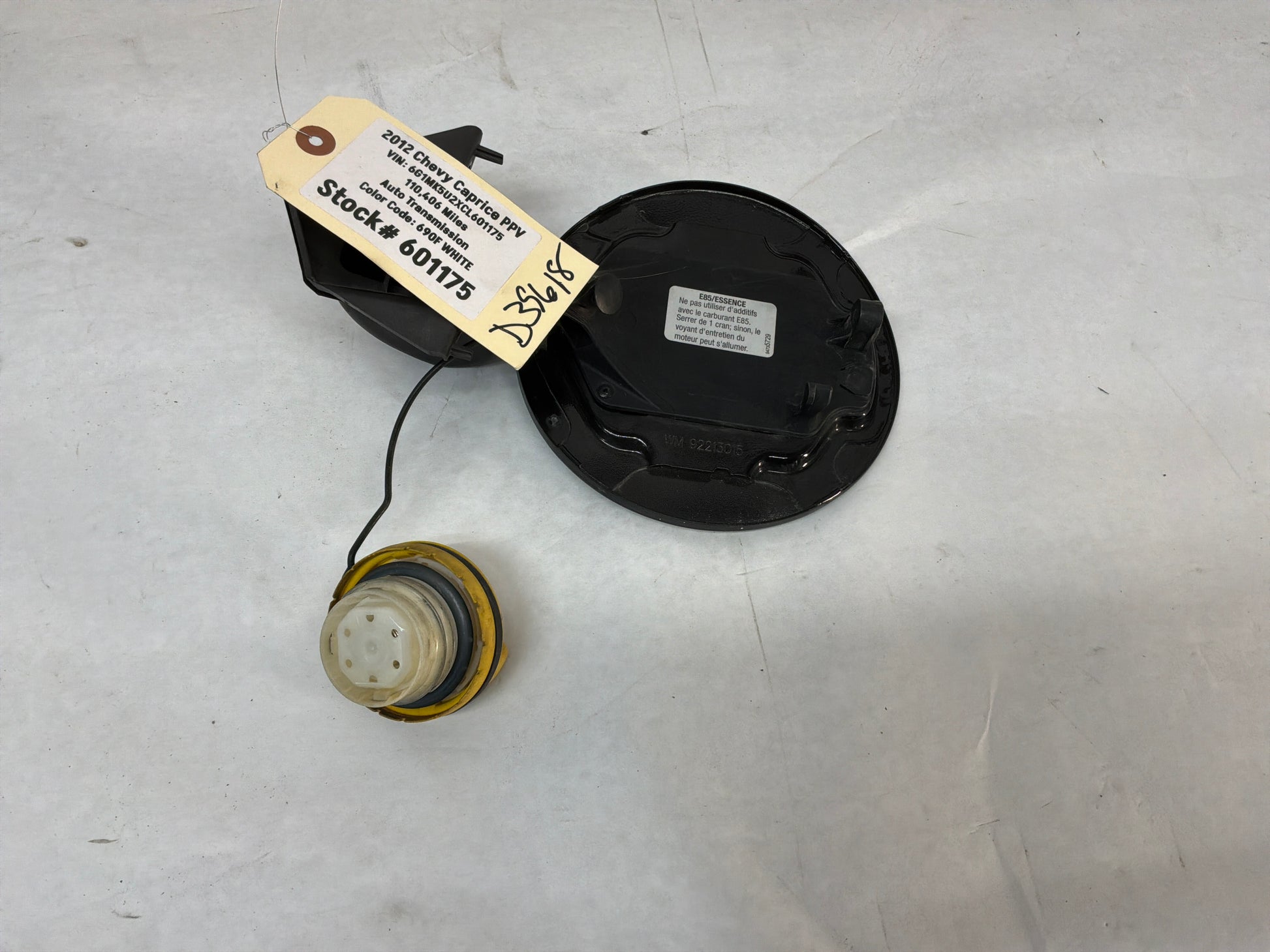Fuel cover door - Day's Parts Yard