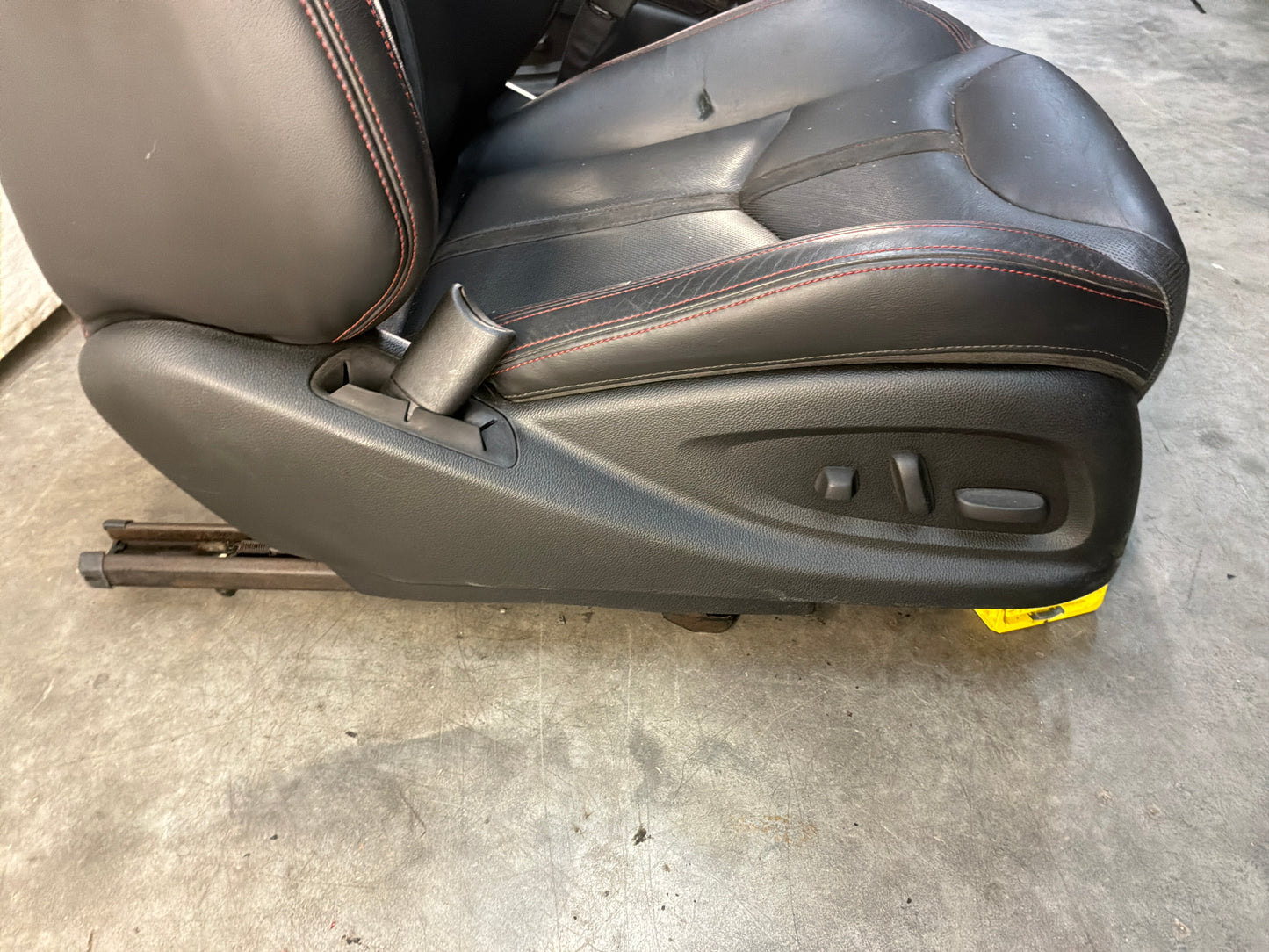 2015 Chevrolet SS Sedan Front and Rear Black Leather Seats OEM