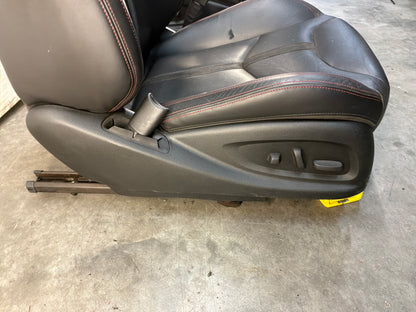 2015 Chevrolet SS Sedan Front and Rear Black Leather Seats OEM
