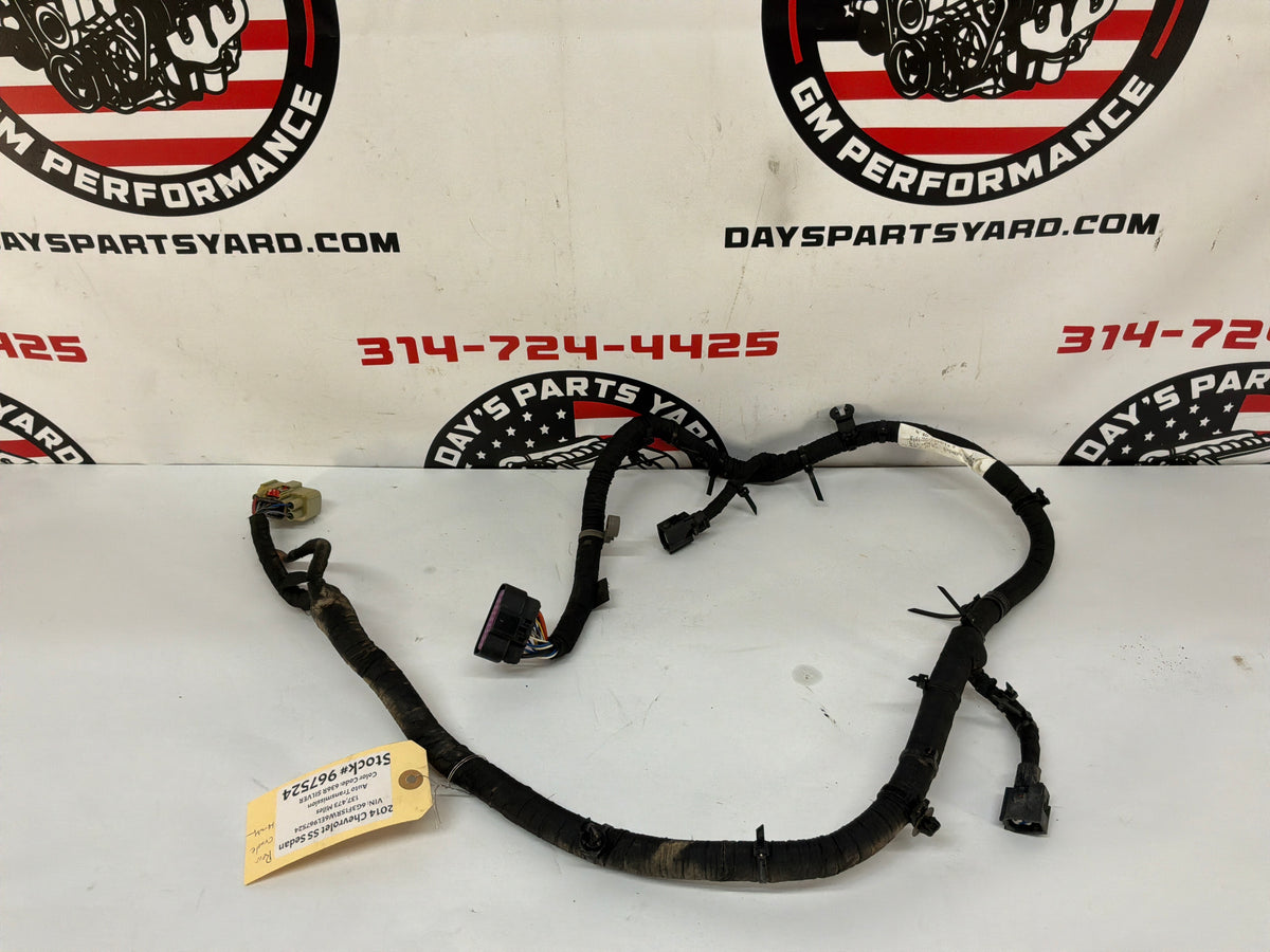 2014 Chevy SS Sedan Rear Cradle Sub Frame Wire Wiring Harness OEM